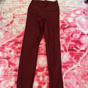 Aerie OFFLINE High Waisted Leggings w/ Cheetah Ankle Detail